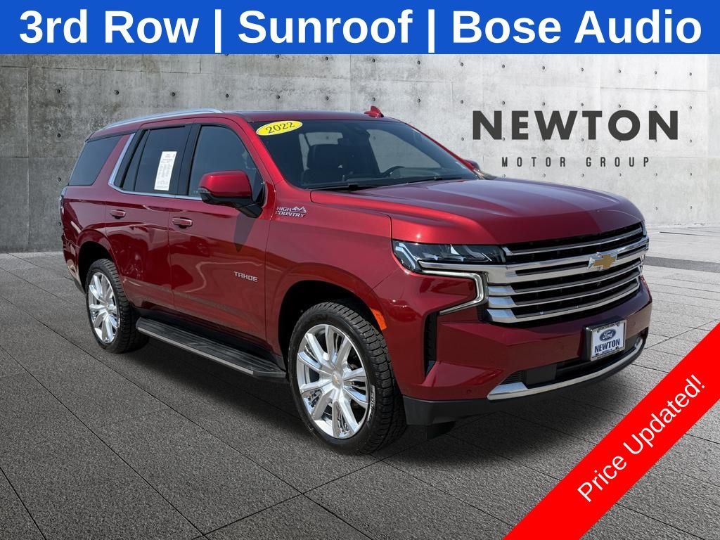 Cherry Red Tintcoat 2022 Chevrolet Tahoe SUV / Crossover Four-Wheel Drive