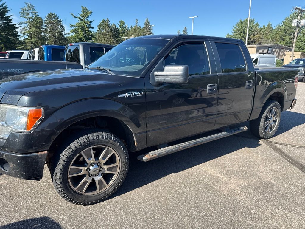 Tuxedo Black Metallic 2014 Ford F-150 Pickup Truck Four-Wheel Drive 6-Speed Automatic