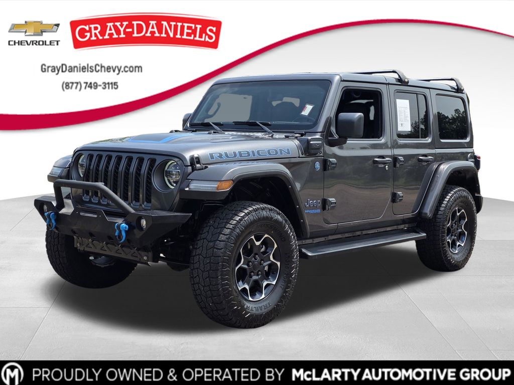 Gray (Granite Crystal Metallic Clearcoat) 2022 Jeep Wrangler 4xe SUV / Crossover Four-Wheel Drive 8-Speed Automatic