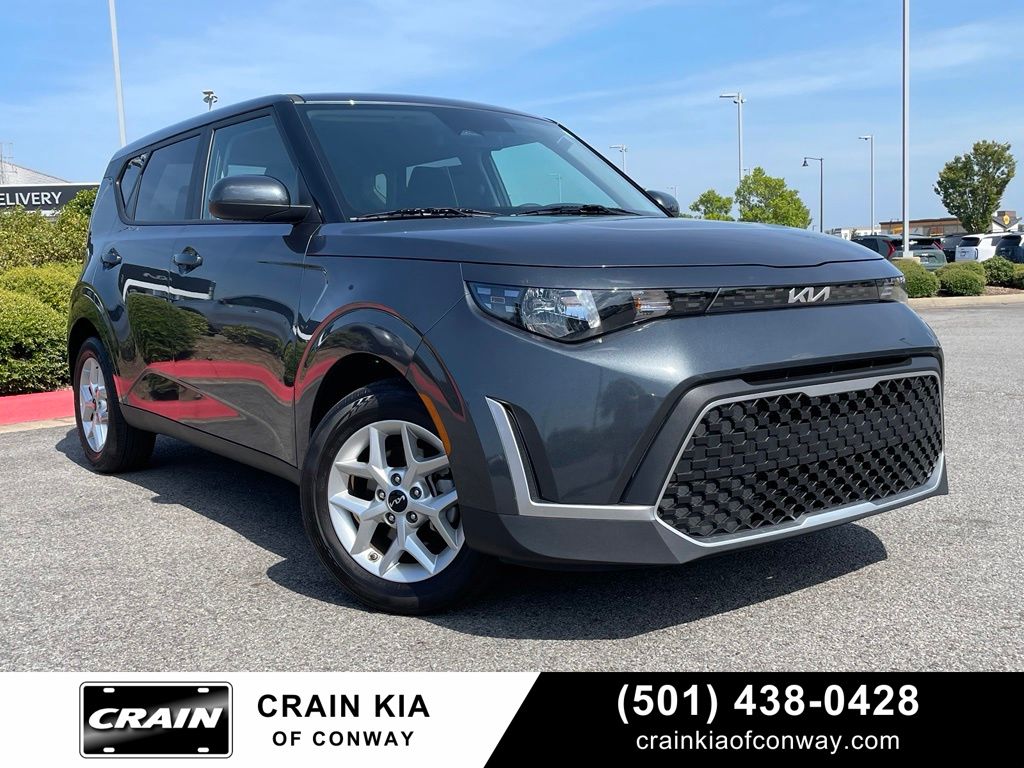 Gravity Gray 2025 Kia Soul SUV / Crossover Front-Wheel Drive Continuously Variable Transmission