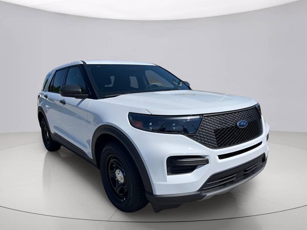 Oxford White 2025 Ford Explorer Hybrid SUV / Crossover All-Wheel Drive Automatic