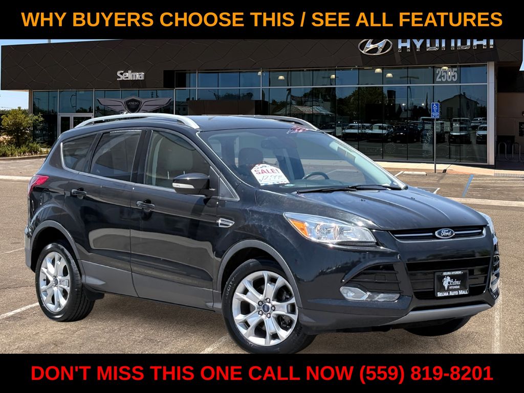 Tuxedo Black 2015 Ford Escape SUV / Crossover Front-Wheel Drive 6-Speed Automatic