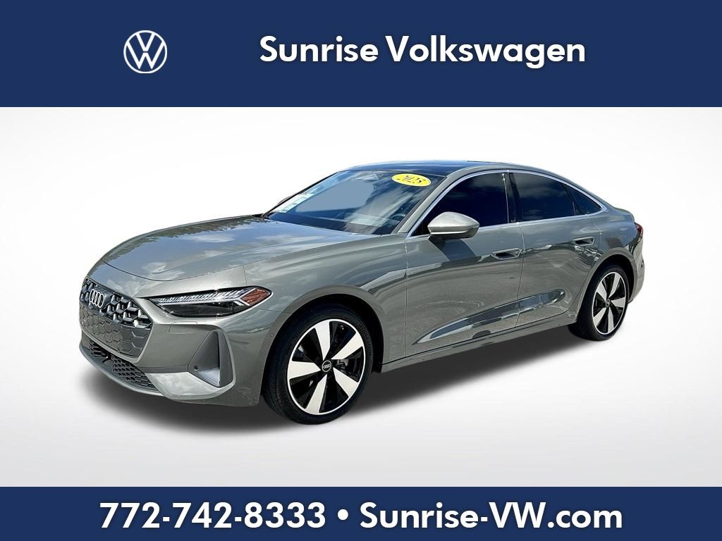 Chronos Gray Metallic 2025 Audi A5 quattro Premium Plus Sedan Sedan All-Wheel Drive 7-Speed Automatic