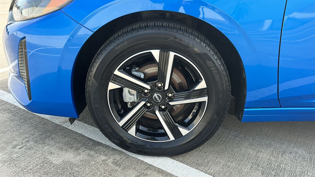 2025 Nissan Sentra SV Blue at Big Star Chrysler Jeep Dodge Ram 