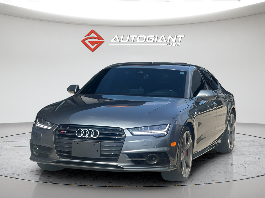 Gray 2017 Audi S7 4.0T quattro Prestige AWD Sedan All-Wheel Drive 7-Speed Automatic