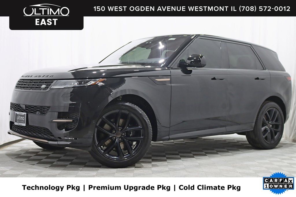 Santorini Black Metallic 2023 Land Rover Range Rover Sport P400 Dynamic SE AWD SUV / Crossover All-Wheel Drive 8-Speed Automatic
