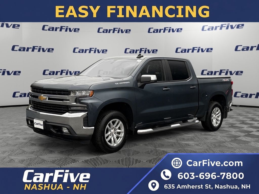 Shadow Gray Metallic 2020 Chevrolet Silverado 1500 Pickup Truck Four-Wheel Drive Automatic