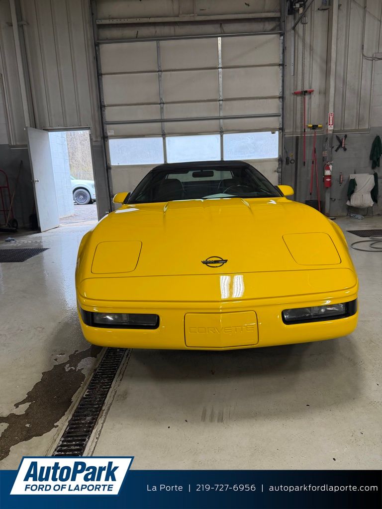 Yellow 1994 Chevrolet Corvette Convertible RWD Convertible Rear-Wheel Drive 4-Speed Automatic