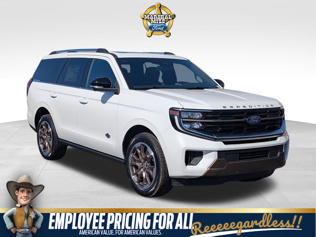 Star White Metallic Tri-Coat 2026 Ford Expedition King Ranch 4WD SUV / Crossover Four-Wheel Drive Automatic