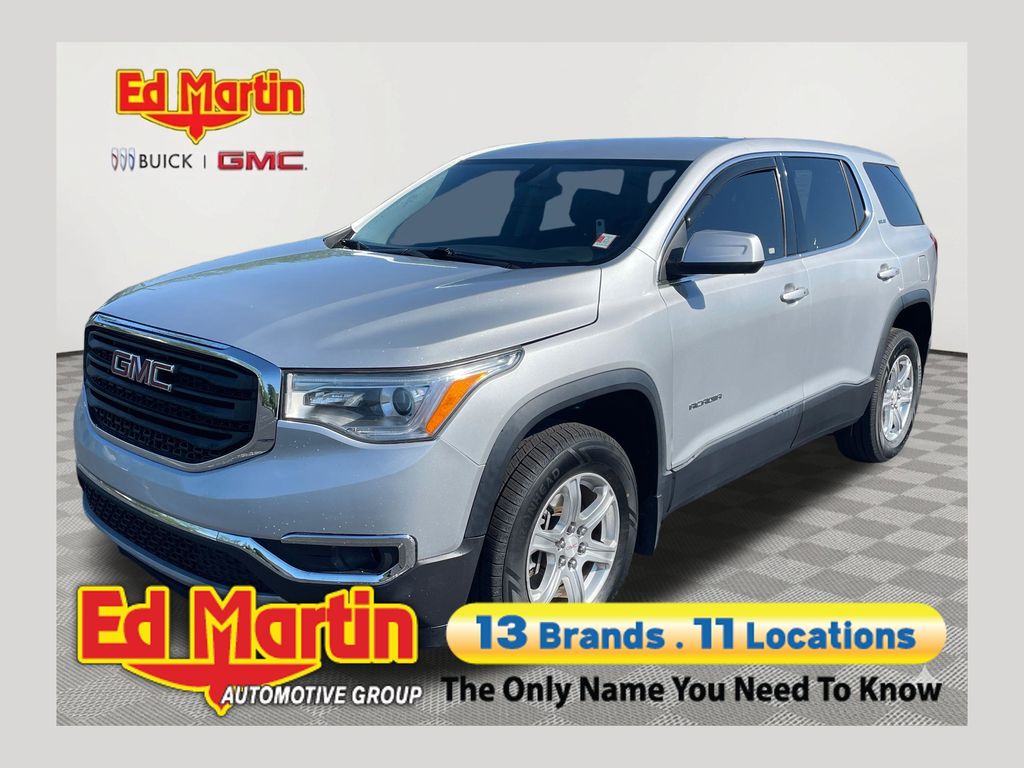 Quicksilver Metallic 2019 GMC Acadia SUV / Crossover Front-Wheel Drive 6-Speed Automatic