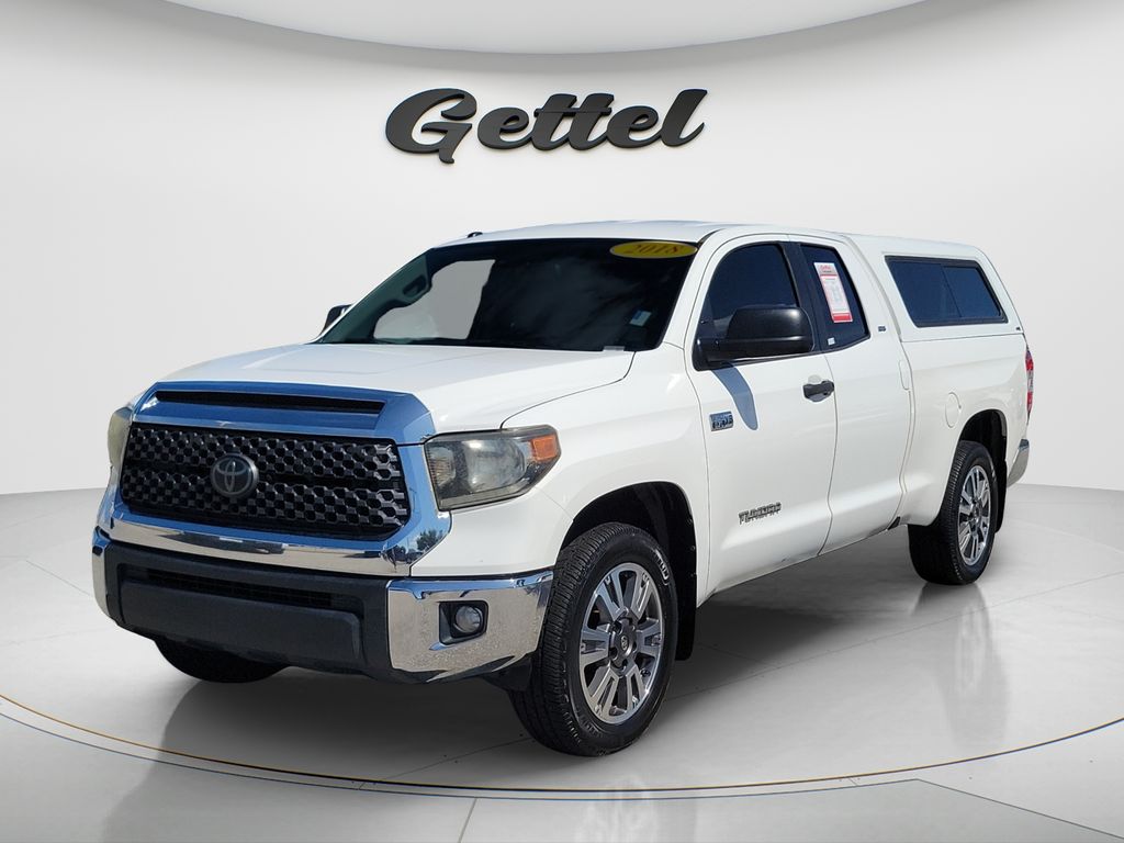 Pre-Owned 2018 Toyota Tundra SR5 4D Double Cab in #L037897B