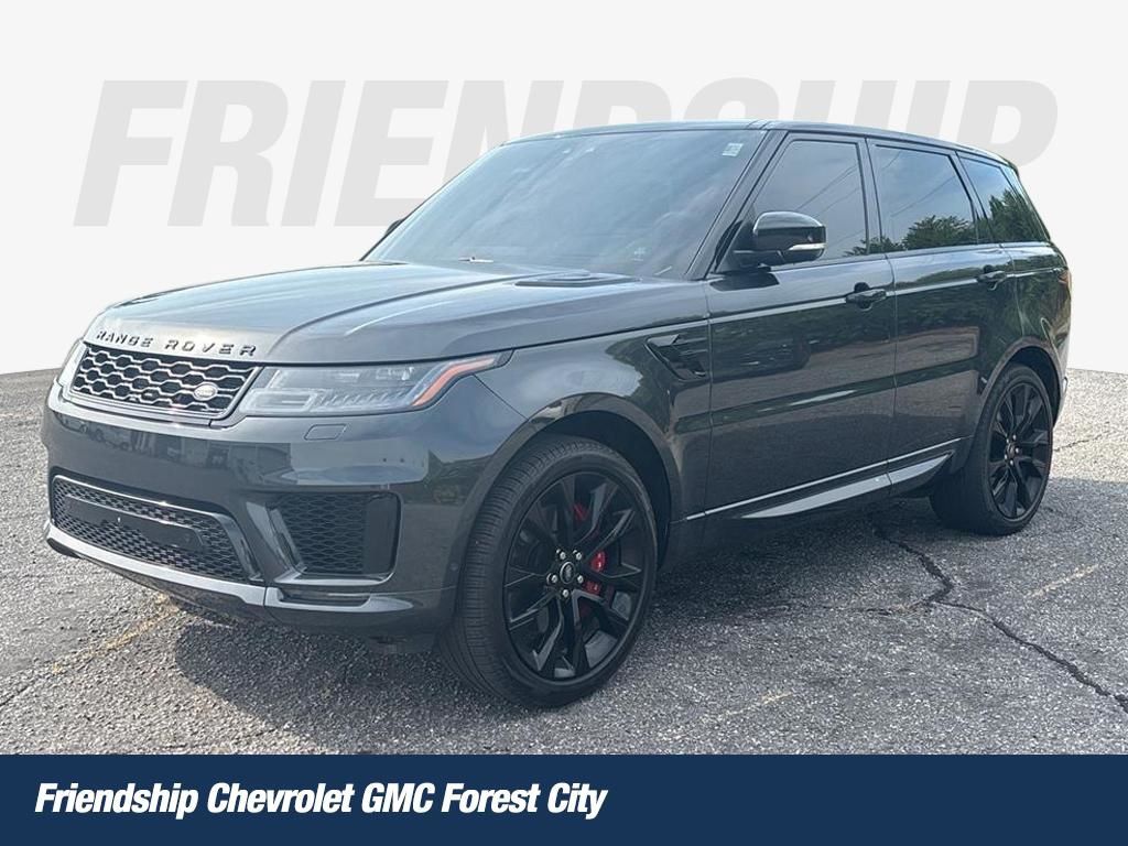 Santorini Black Metallic 2021 Land Rover Range Rover Sport SUV / Crossover All-Wheel Drive 8-Speed Automatic