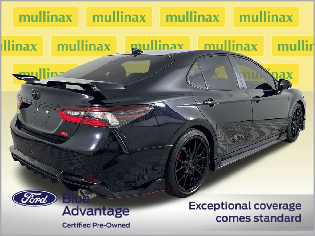 2024 Midnight Black Metallic Toyota Camry TRD V6 FWD Sedan