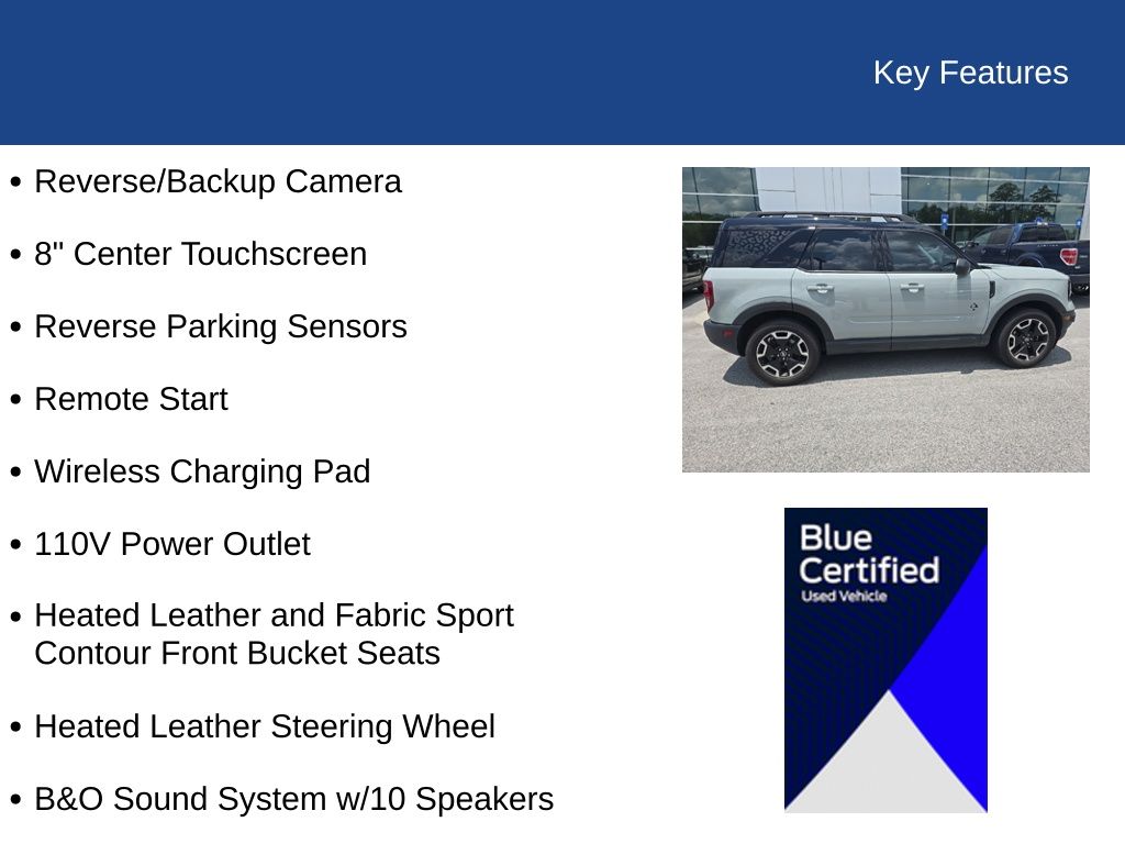 2022 Ford Bronco Sport Outer Banks
