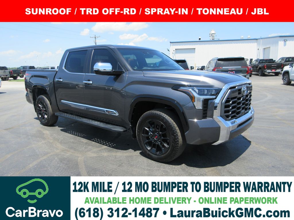 Magnetic Gray Metallic 2025 Toyota Tundra Pickup Truck Four-Wheel Drive Automatic