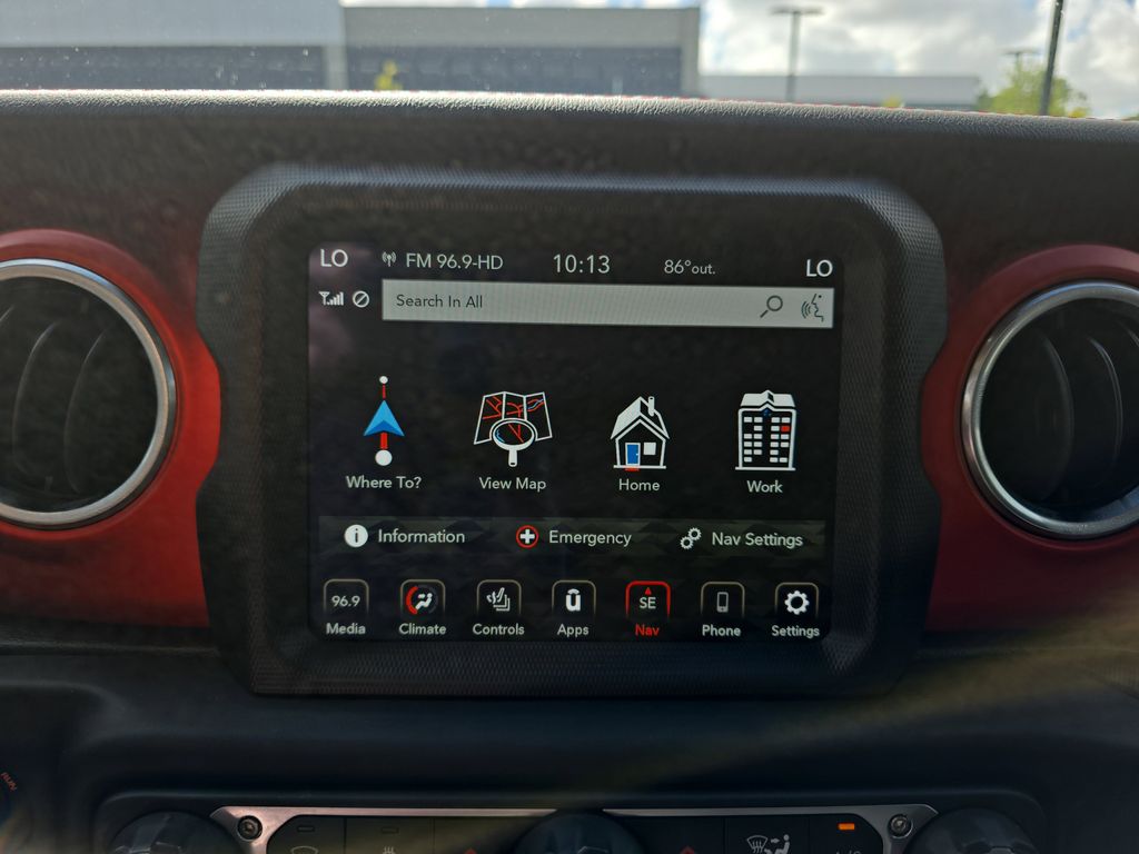 2021 Black Clearcoat Jeep Gladiator Rubicon 4X4 Truck