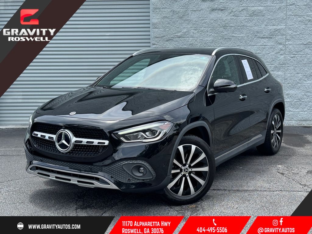 Cosmos Black Metallic 2023 Mercedes-Benz GLA SUV / Crossover Front-Wheel Drive 8-Speed Dual Clutch