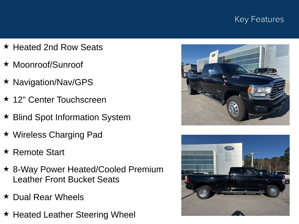2023 Ram 3500 Limited Longhorn Crew Cab 4x4 8' Box