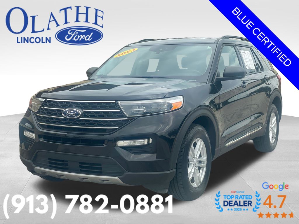 Agate Black Metallic 2023 Ford Explorer SUV / Crossover All-Wheel Drive Automatic