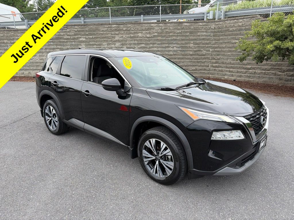 Super Black 2022 Nissan Rogue SUV / Crossover All-Wheel Drive Continuously Variable Transmission