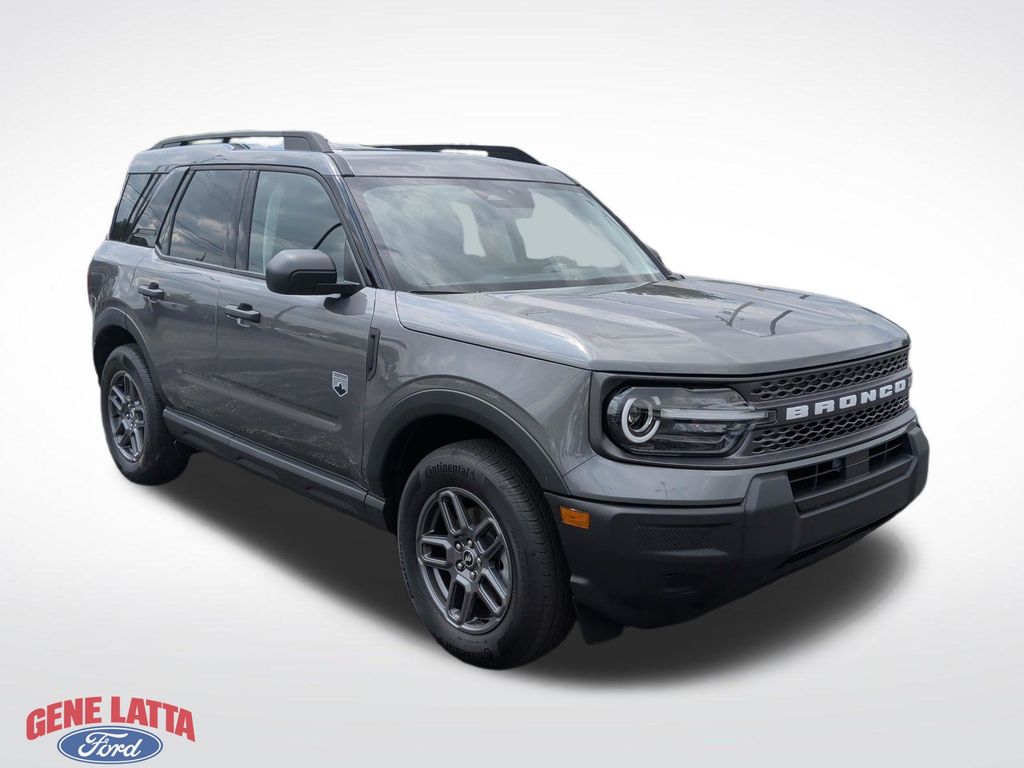 Carbonized Gray Metallic 2025 Ford Bronco Sport SUV / Crossover All-Wheel Drive 8-Speed Automatic
