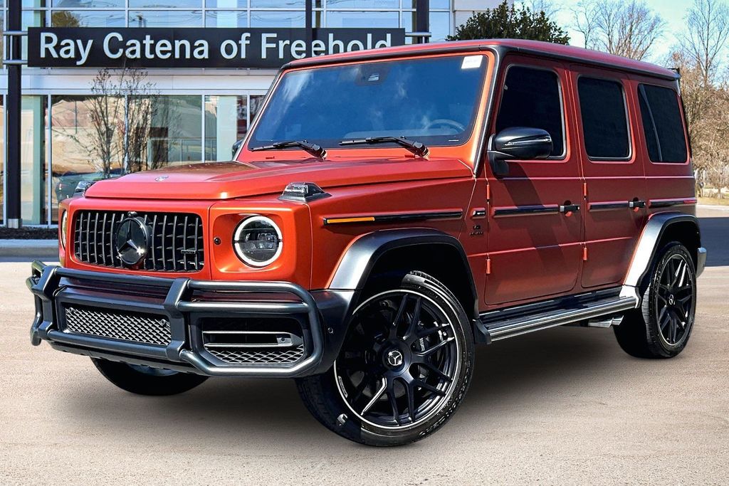 Red (MANUFAKTUR Copper Orange magno) 2024 Mercedes-Benz G-Class SUV / Crossover All-Wheel Drive 9-Speed Automatic