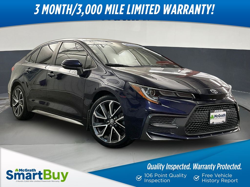 Blueprint 2020 Toyota Corolla Sedan Front-Wheel Drive Continuously Variable Transmission