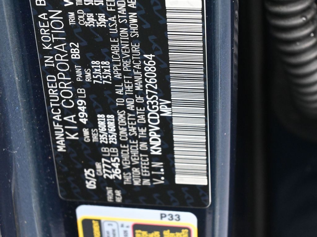 Used 2025 Vesta Blue Kia EX image 17