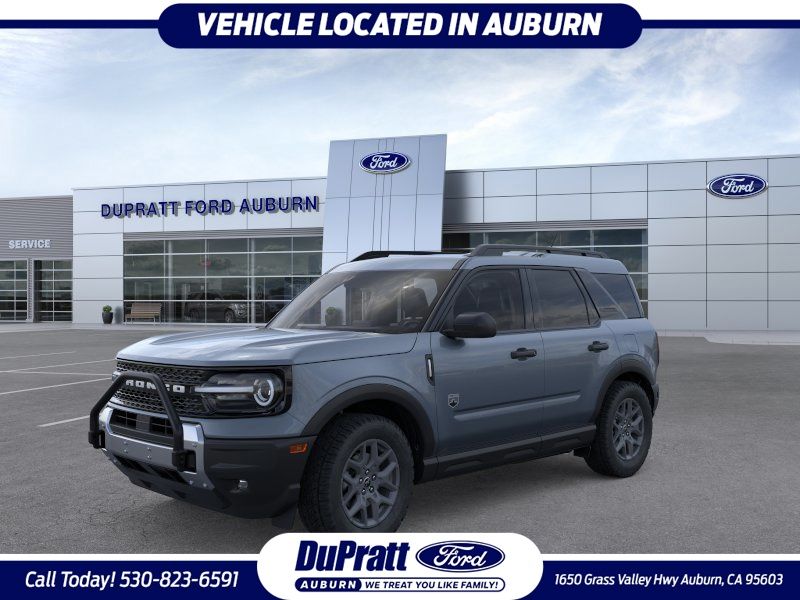 Blue (Azure Gray Metallic) 2025 Ford Bronco Sport Big Bend AWD SUV / Crossover All-Wheel Drive 8-Speed Automatic