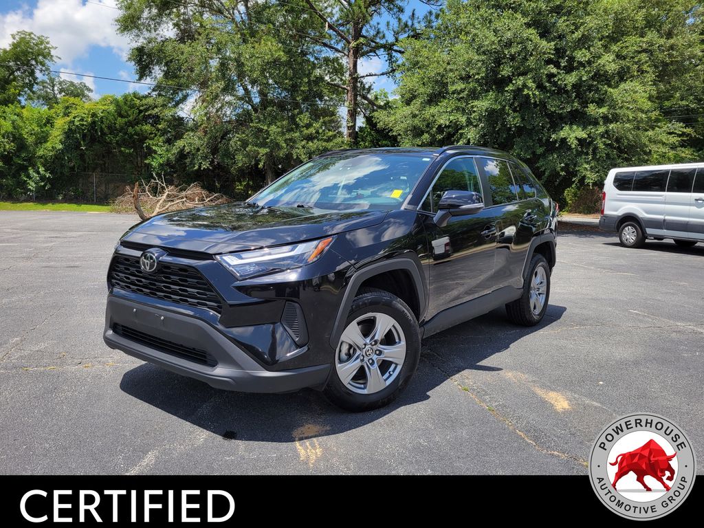 Midnight Black Metallic 2024 Toyota RAV4 SUV / Crossover Front-Wheel Drive 8-Speed Automatic