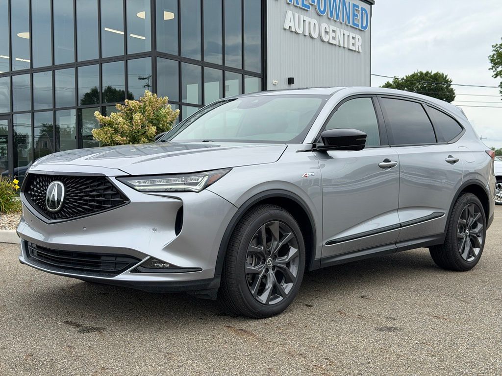 Liquid Carbon Metallic 2024 Acura MDX SUV / Crossover All-Wheel Drive Automatic