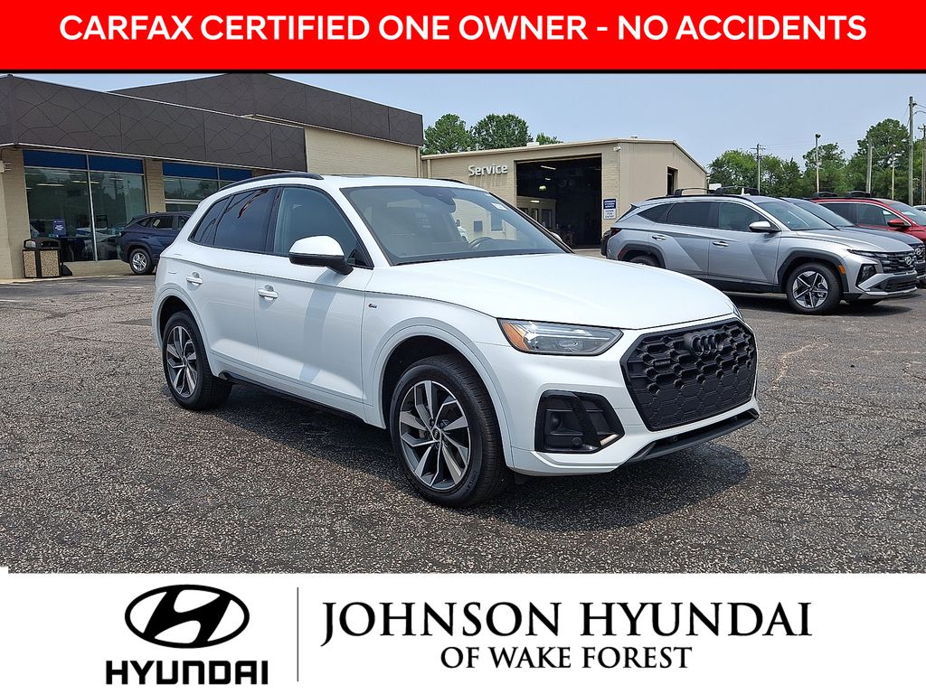 Glacier White 2024 Audi Q5 SUV / Crossover All-Wheel Drive 7-Speed Automatic
