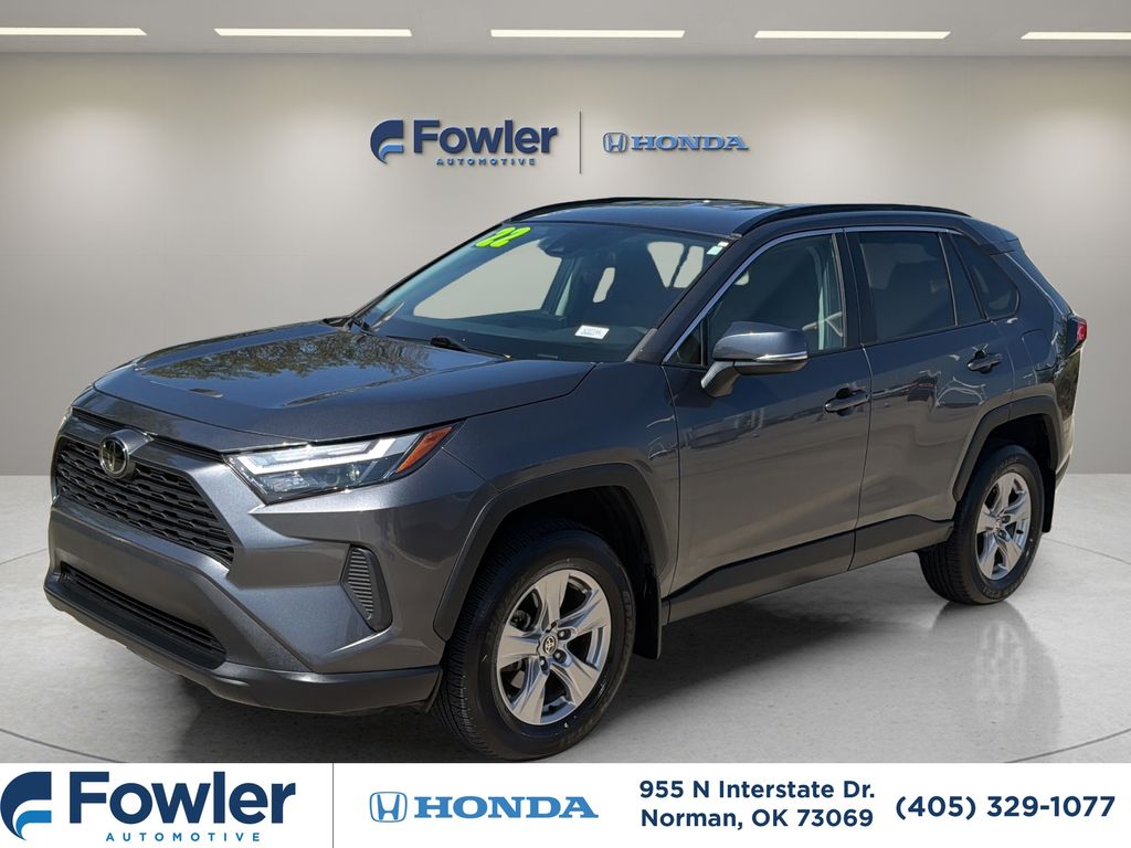 Magnetic Gray Metallic 2022 Toyota RAV4 SUV / Crossover Front-Wheel Drive 8-Speed Automatic