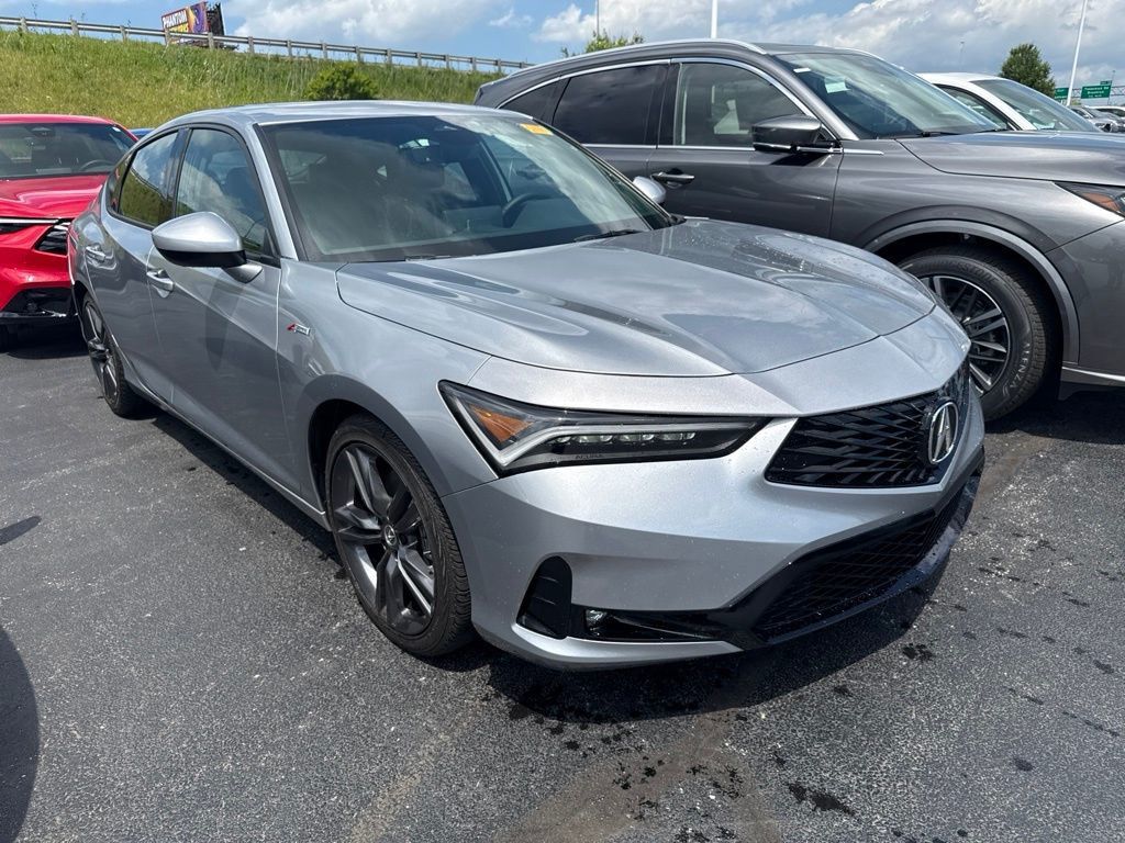 Lunar Silver Metallic 2025 Acura Integra FWD with A-SPEC Package Sedan Front-Wheel Drive Continuously Variable Transmission
