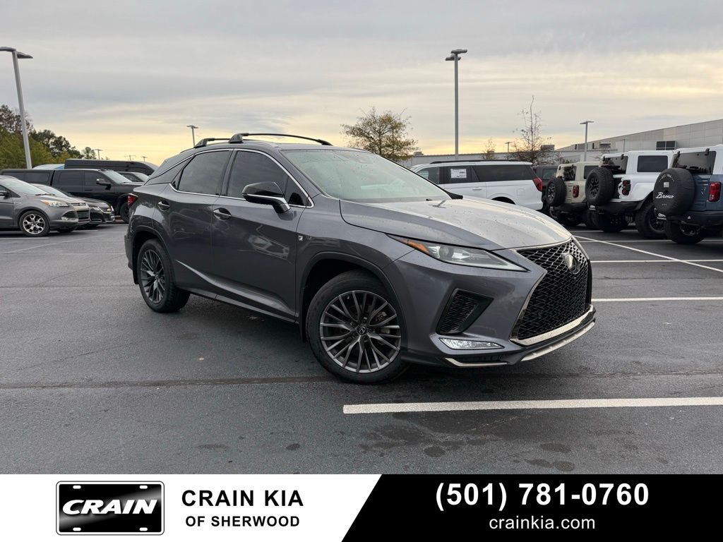 Nebula Gray Pearl 2022 Lexus RX 350 F Sport Handling AWD SUV / Crossover All-Wheel Drive 8-Speed Automatic