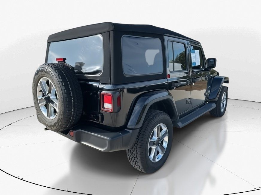 2020 Black Clearcoat Jeep Wrangler Unlimited Unlimited Sahara 4X4 SUV