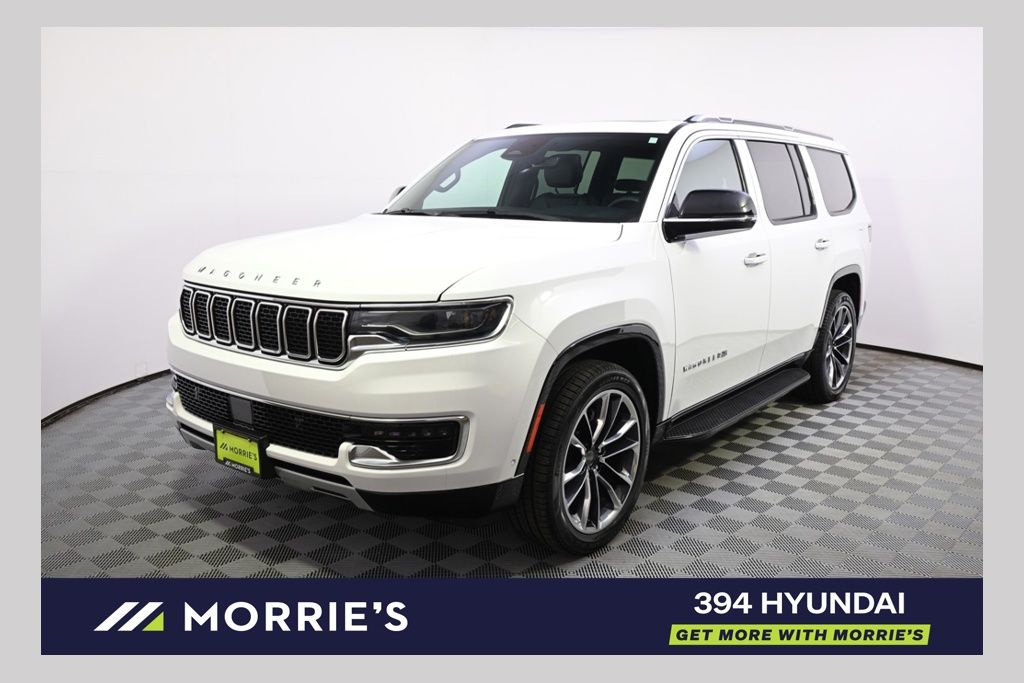 Bright White Clearcoat 2023 Jeep Wagoneer Series II 4WD SUV / Crossover Four-Wheel Drive 8-Speed Automatic