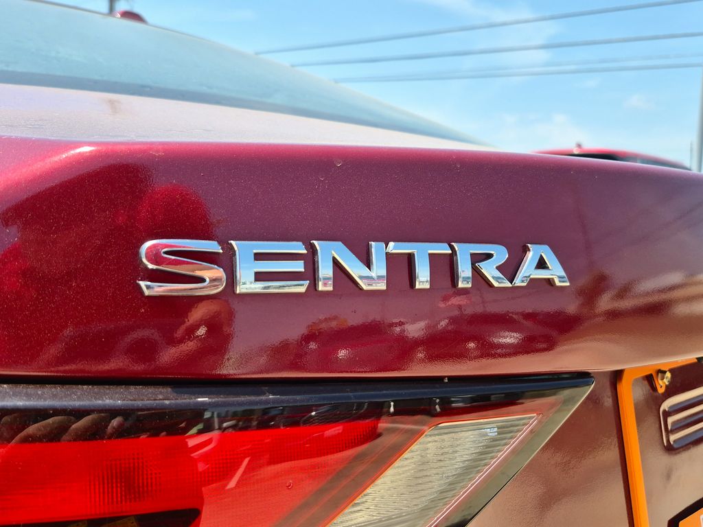 2023 Nissan Sentra SV Red at Texan Dodge Chrysler Jeep Ram
