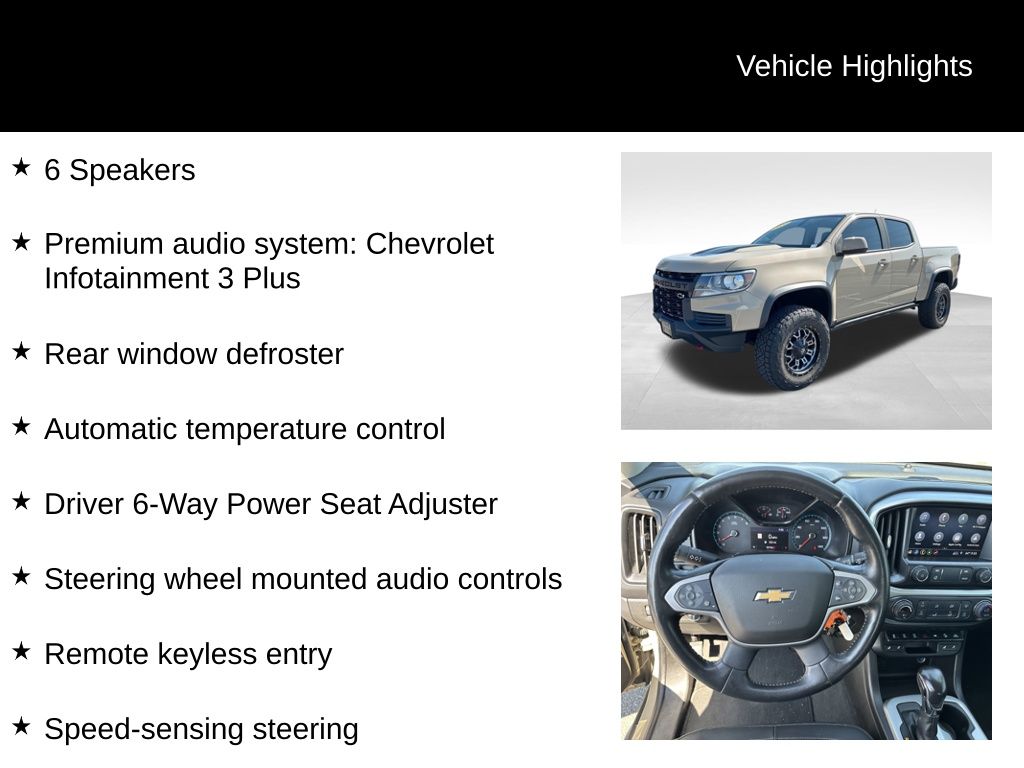 Used 2022 Chevrolet Colorado Truck