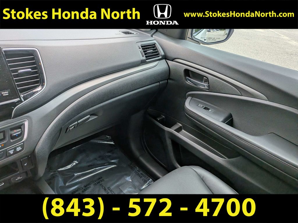 2025 Honda Ridgeline RTL White at Stokes Honda North