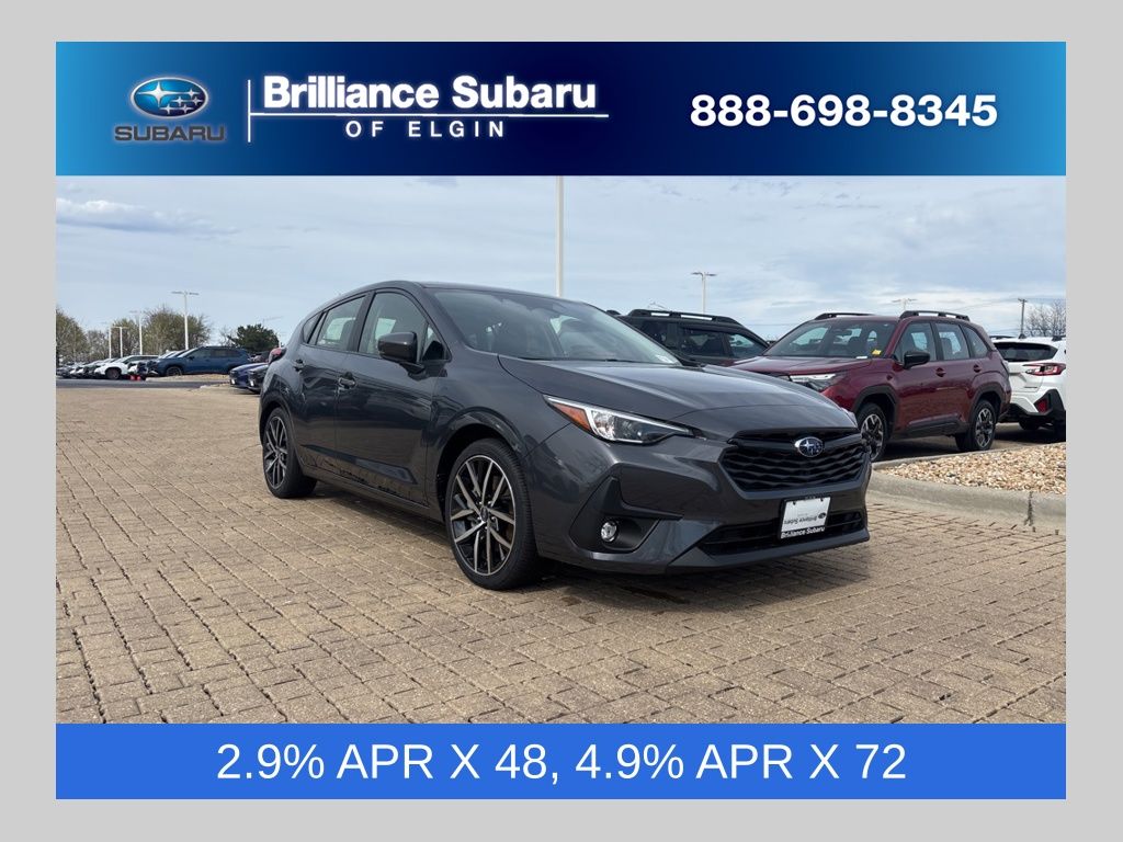 Magnetite Gray Metallic 2026 Subaru Impreza Sport AWD Wagon All-Wheel Drive Continuously Variable Transmission