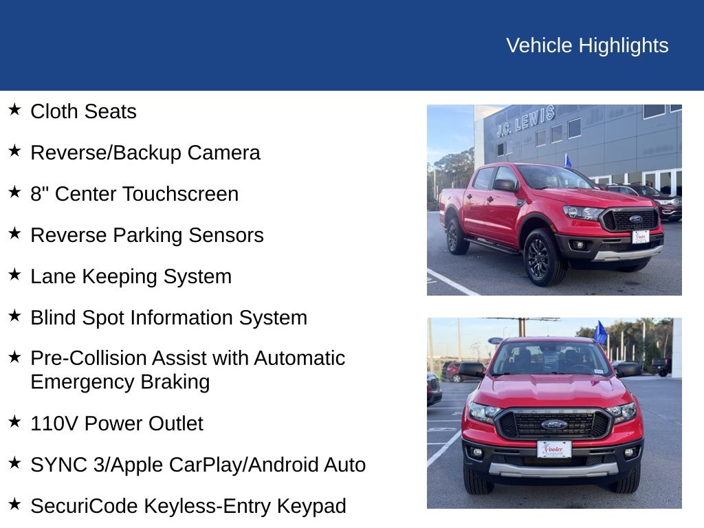 2021 Ford Ranger XLT