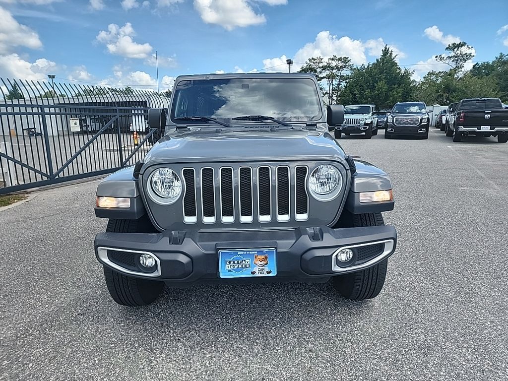 2023 Gray Jeep Wrangler Sahara 4X4 SUV