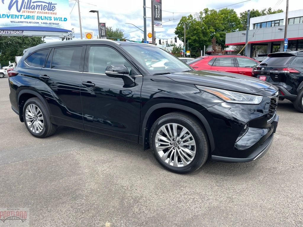 Black 2026 Toyota Highlander SUV / Crossover All-Wheel Drive 8-Speed Automatic