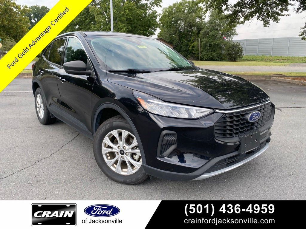 Black Metallic 2024 Ford Escape SUV / Crossover All-Wheel Drive 8-Speed Automatic