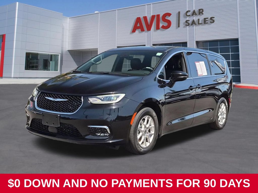 Diamond Black Crystal Pearlcoat 2025 Chrysler Pacifica Minivan Front-Wheel Drive 9-Speed Automatic