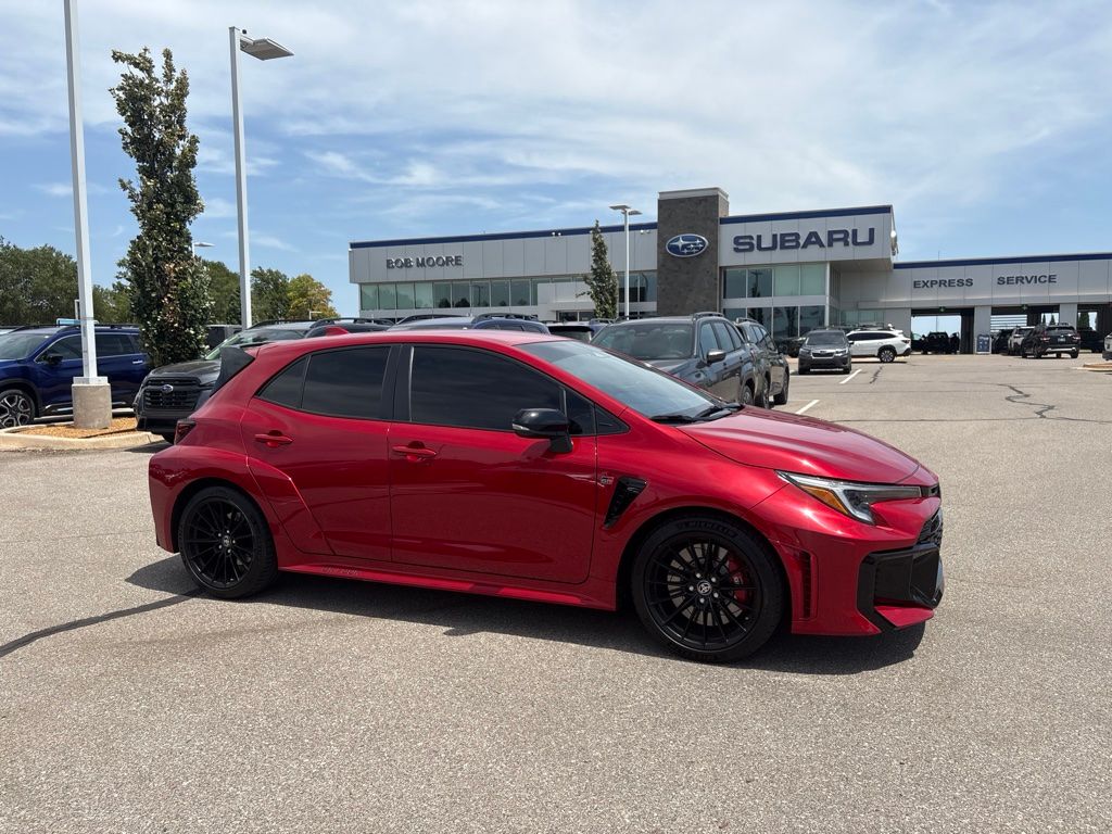 Red 2025 Toyota GR Corolla Hatchback All-Wheel Drive 8-Speed Automatic