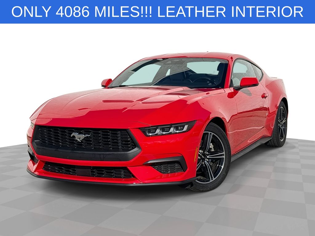 Race Red 2024 Ford Mustang EcoBoost Premium Fastback RWD Coupe Rear-Wheel Drive Automatic