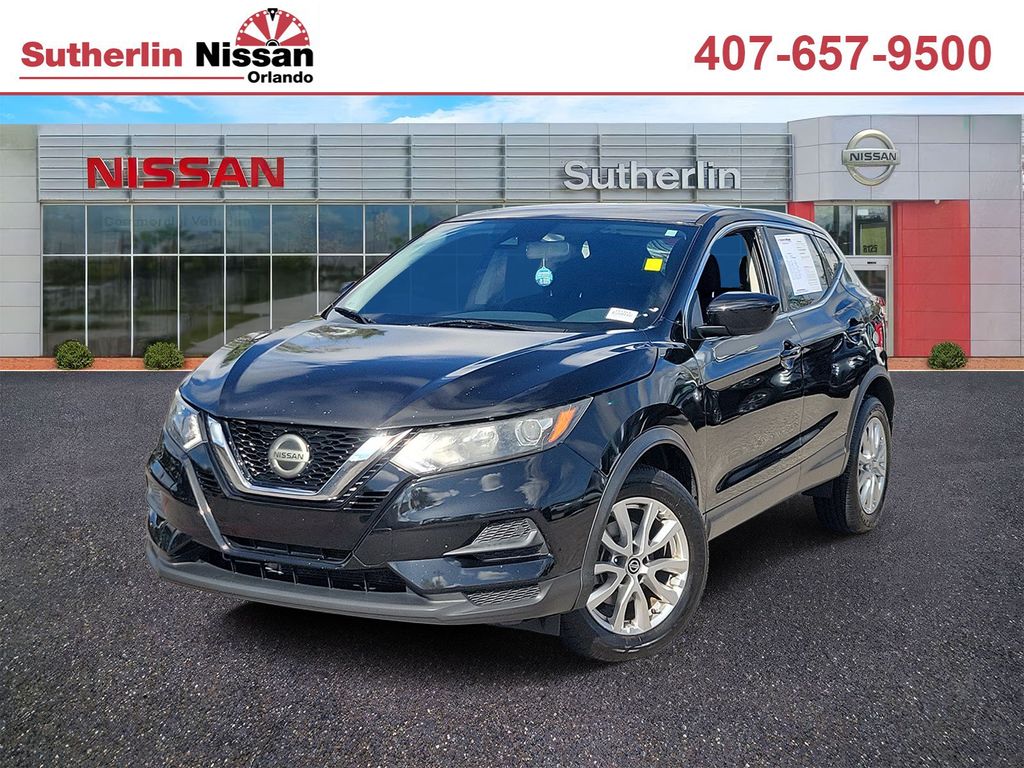Gray (Magnetic Black Pearl) 2021 Nissan Rogue Sport SUV / Crossover Front-Wheel Drive Continuously Variable Transmission