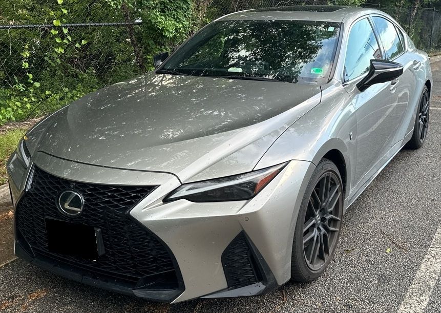 Silver 2021 Lexus IS Sedan All-Wheel Drive 6-Speed Automatic